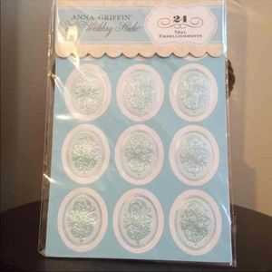 Anna Griffin Blue Wedding Invitation Seals
